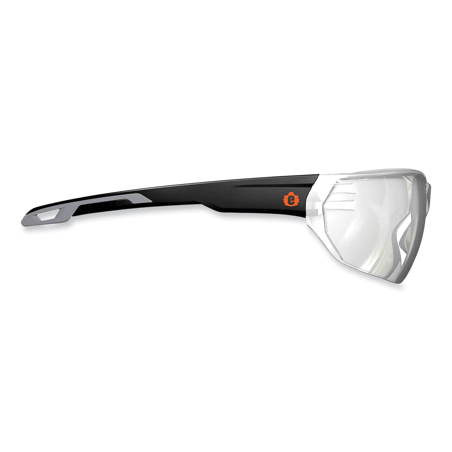 Recommended for: Indoor/Outdoor - Eye Protection - Matte Black - Anti-fog, Anti-scratch, UV Resistant, Lightweight, Impact Resistant, Non-Slip Temple, Rubber Tipped Temples, Frameless - 1 Each