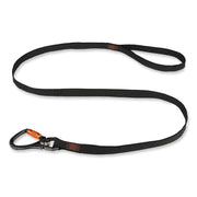 40 lb Load Capacity - Standard - Carabiner Attachment - 1" Height x 10.3" Width x 76" Length - Black - Nylon - 1 Each