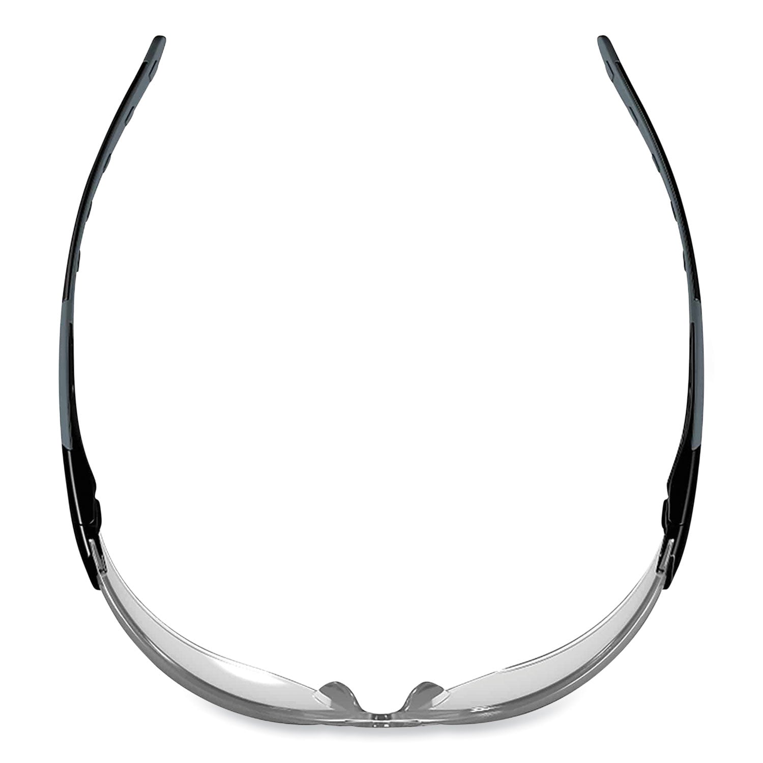 Recommended for: Indoor/Outdoor - Eye Protection - Matte Black - Anti-fog, Lightweight, Rimless, Impact Resistant, Anti-scratch, Durable, UV Resistant, Slip Resistant, Flex-Point Temple, Frameless - 1 Each