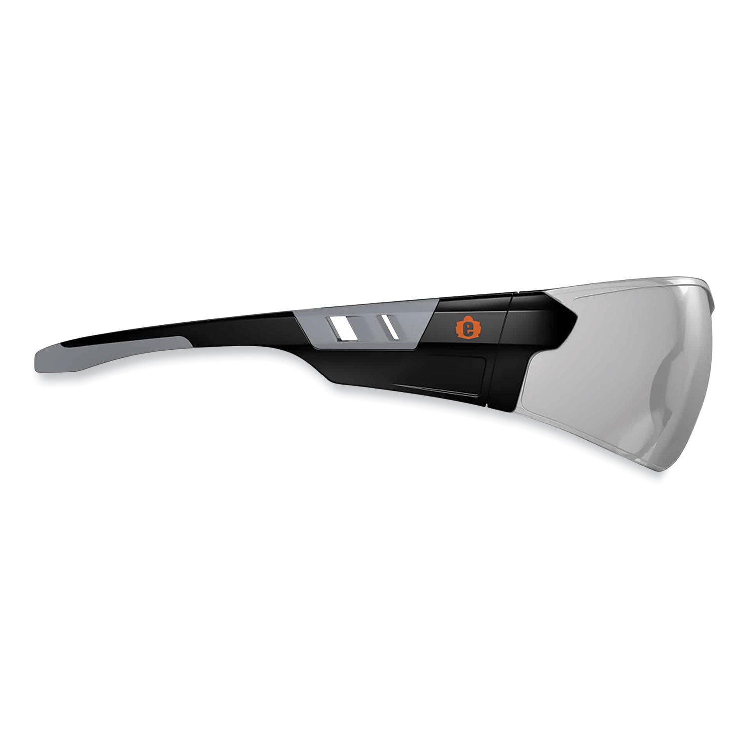 Recommended for: Indoor/Outdoor - Eye Protection - Matte Black - Anti-fog, Lightweight, Rimless, Impact Resistant, Anti-scratch, Durable, UV Resistant, Slip Resistant, Flex-Point Temple, Frameless - 1 Each