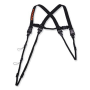 Adjustable - Extra Large (XL) - Buckle Attachment - Black - Polyester - 1 Each