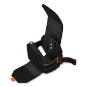Ergodyne 3770 Tape Measure Holder / Belt Clip - 2.5" Height x 3.6" Width - Black - Polyester, Stainless Steel, Cast Zinc Alloy - 1 Each