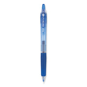 Pilot Precise Gel Fine Retractable BeGreen Pens - 0.7 mm Fine Needle Pen Point - Refillable - Retractable - Blue Ink - Gel-based - Translucent Barrel - 1 Dozen
