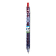 Pilot Fine Point Gel Pens - 0.7 mm Fine Pen Point - Refillable - Retractable - Red Ink - Gel-based - Plastic Barrel - 1 Dozen