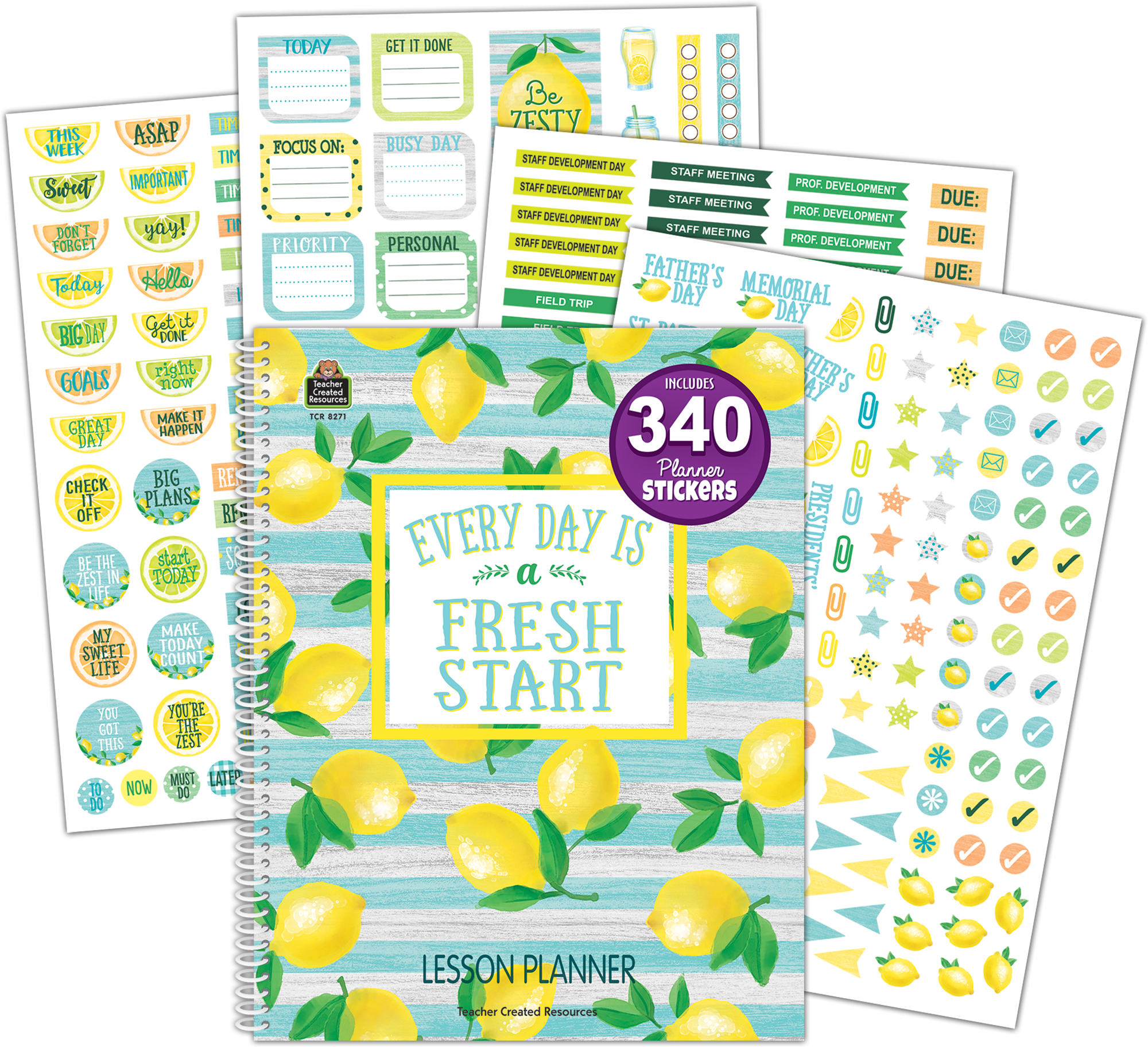 Lemon Zest Lesson Planner
