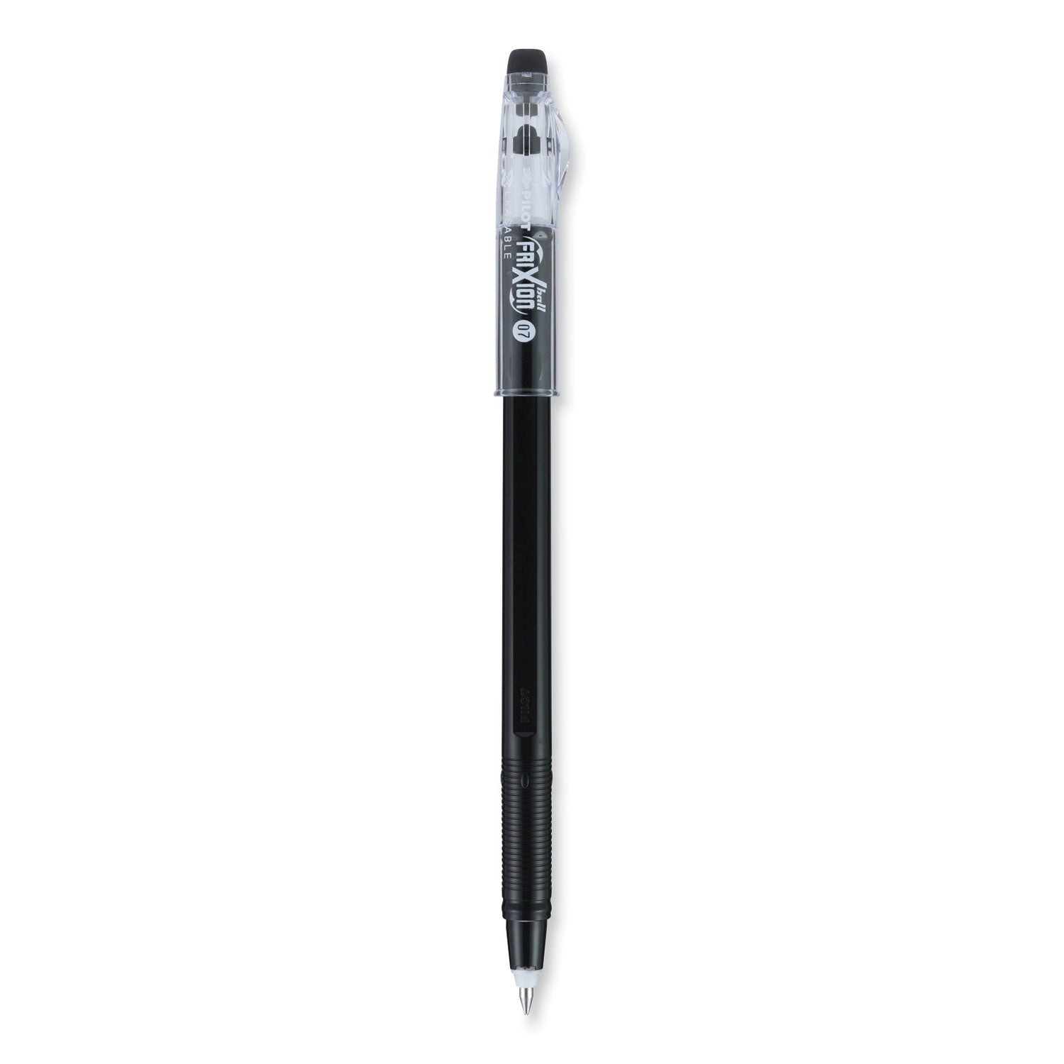 Pilot FriXion Ball Clicker Erasable Gel Ink Pens, Fine Point, Black Ink, 1 Dozen