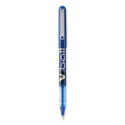 Pilot Vball Liquid Ink Pens - 0.7 mm Fine Pen Point - Blue Ink - Blue Barrel - 1 Dozen