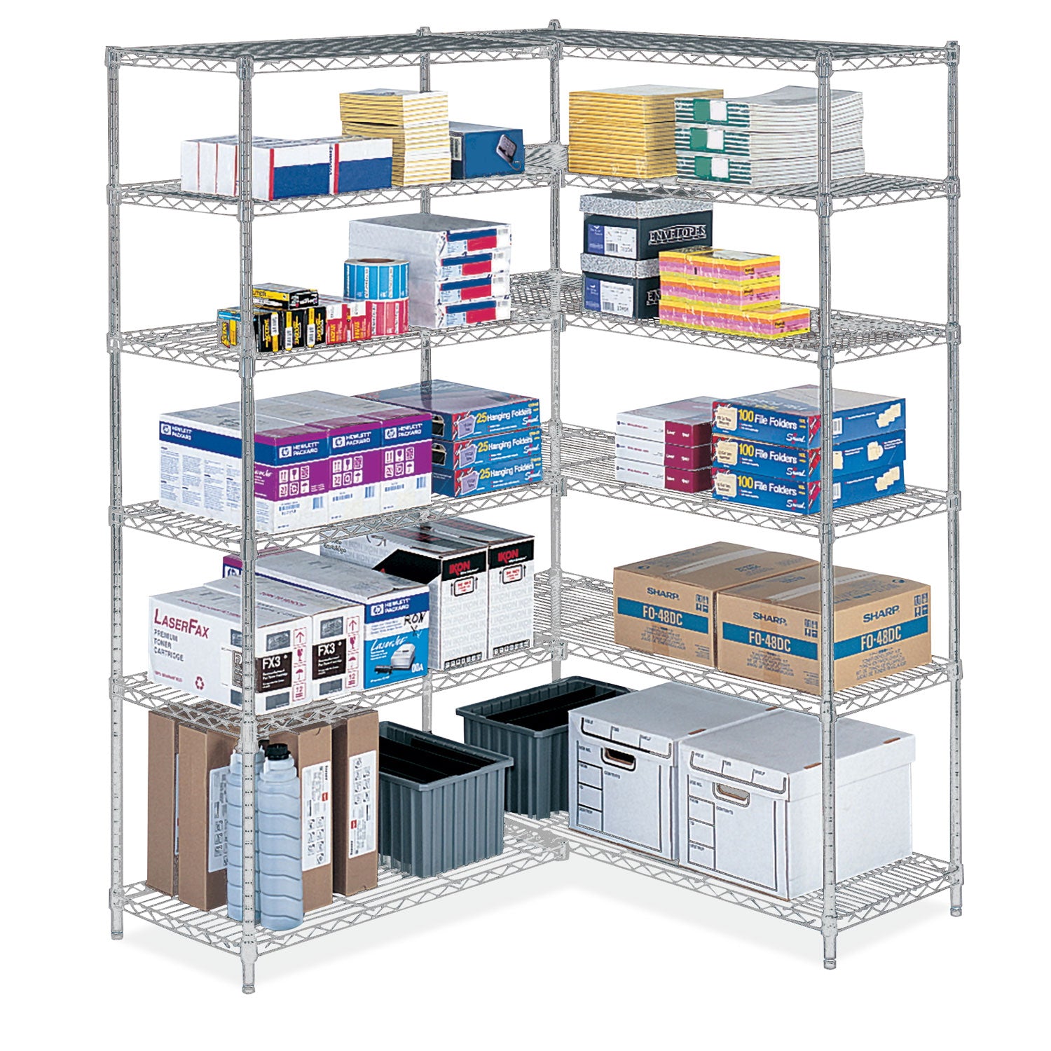 Shelving Wire Ind Shelf 2 Pk