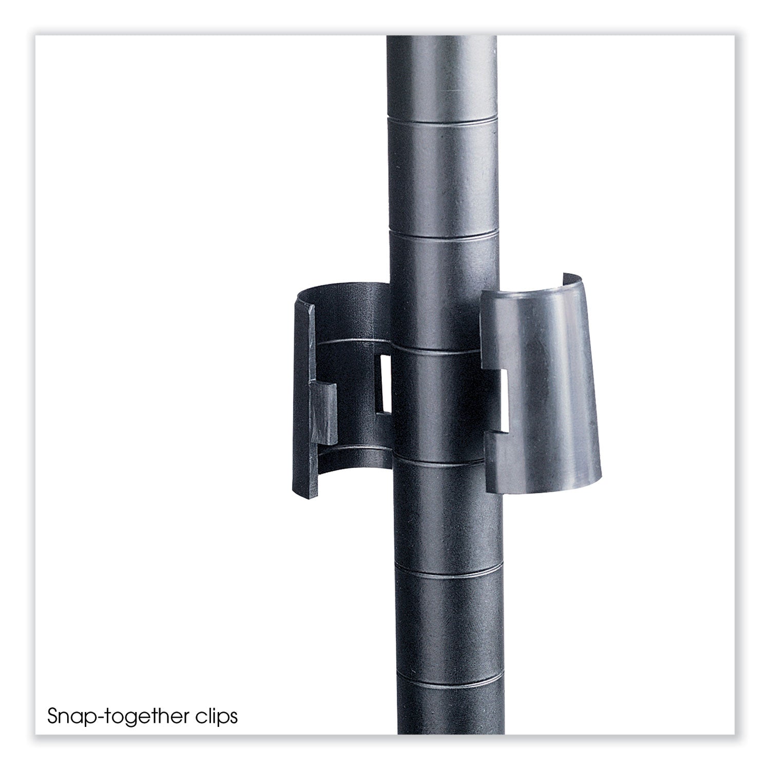 Shelving Wire Ind Starter Blk