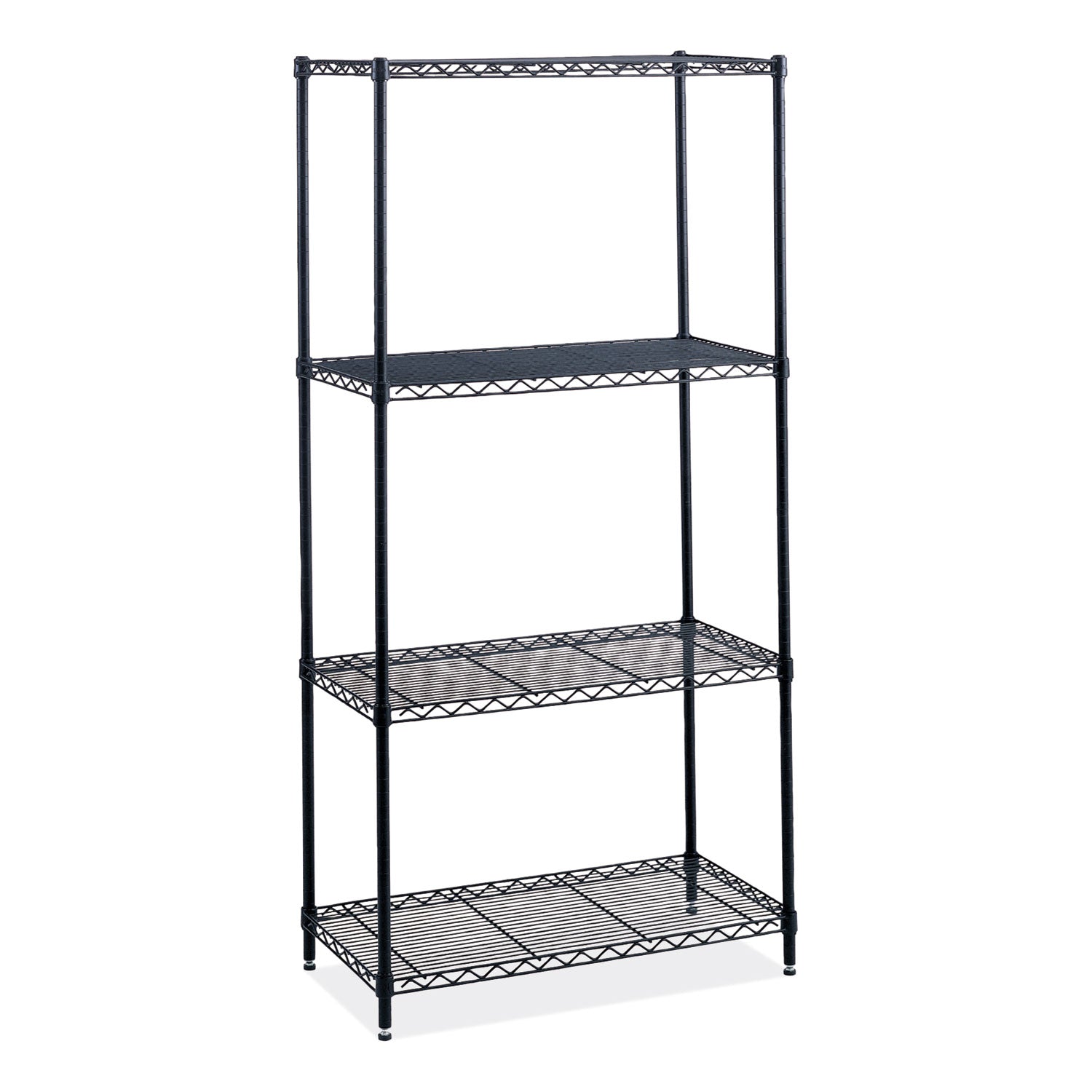 Shelving Wire Ind Starter Blk