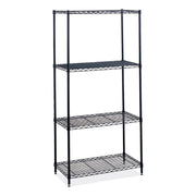 Shelving Wire Ind Starter Blk