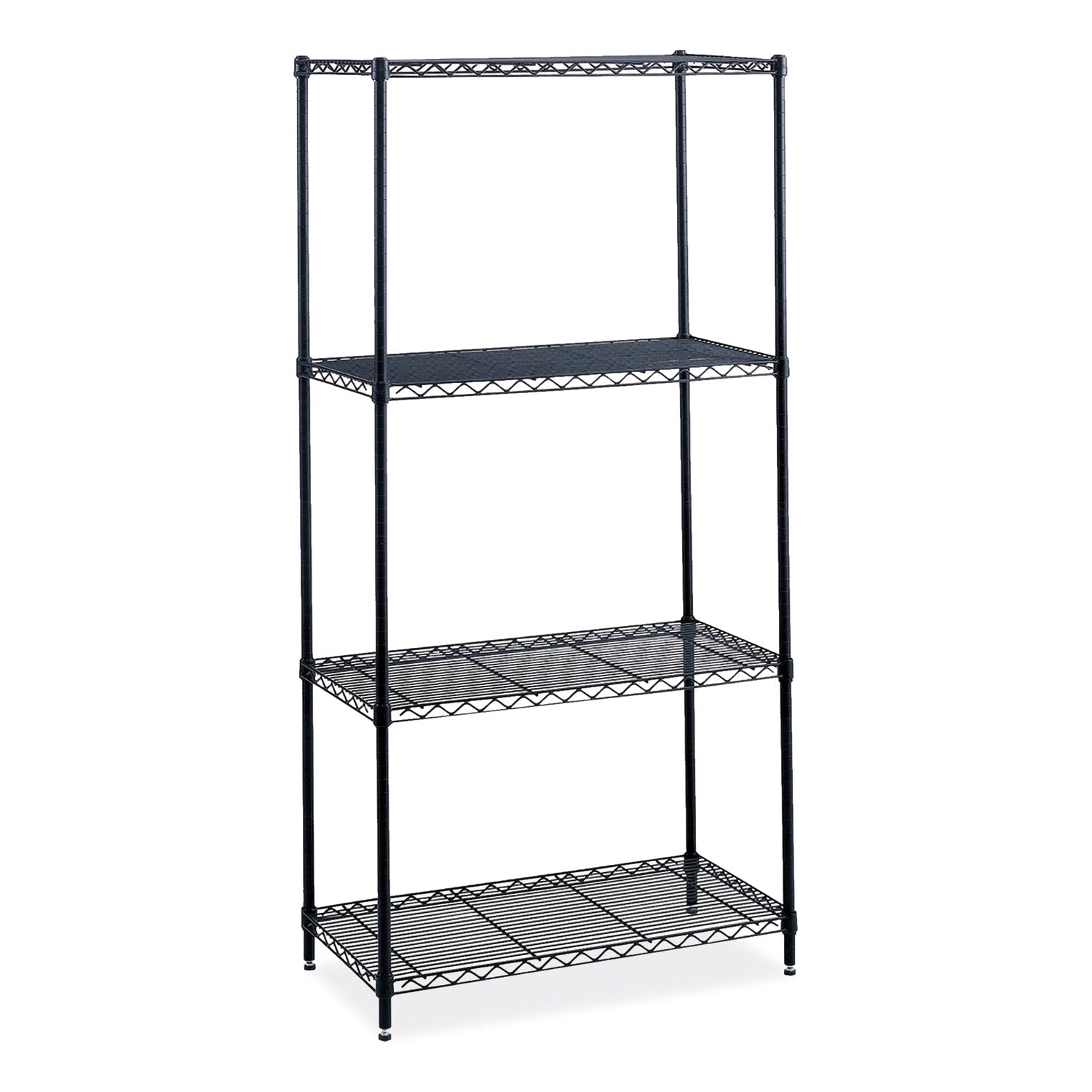 Shelving Wire Ind Starter Blk