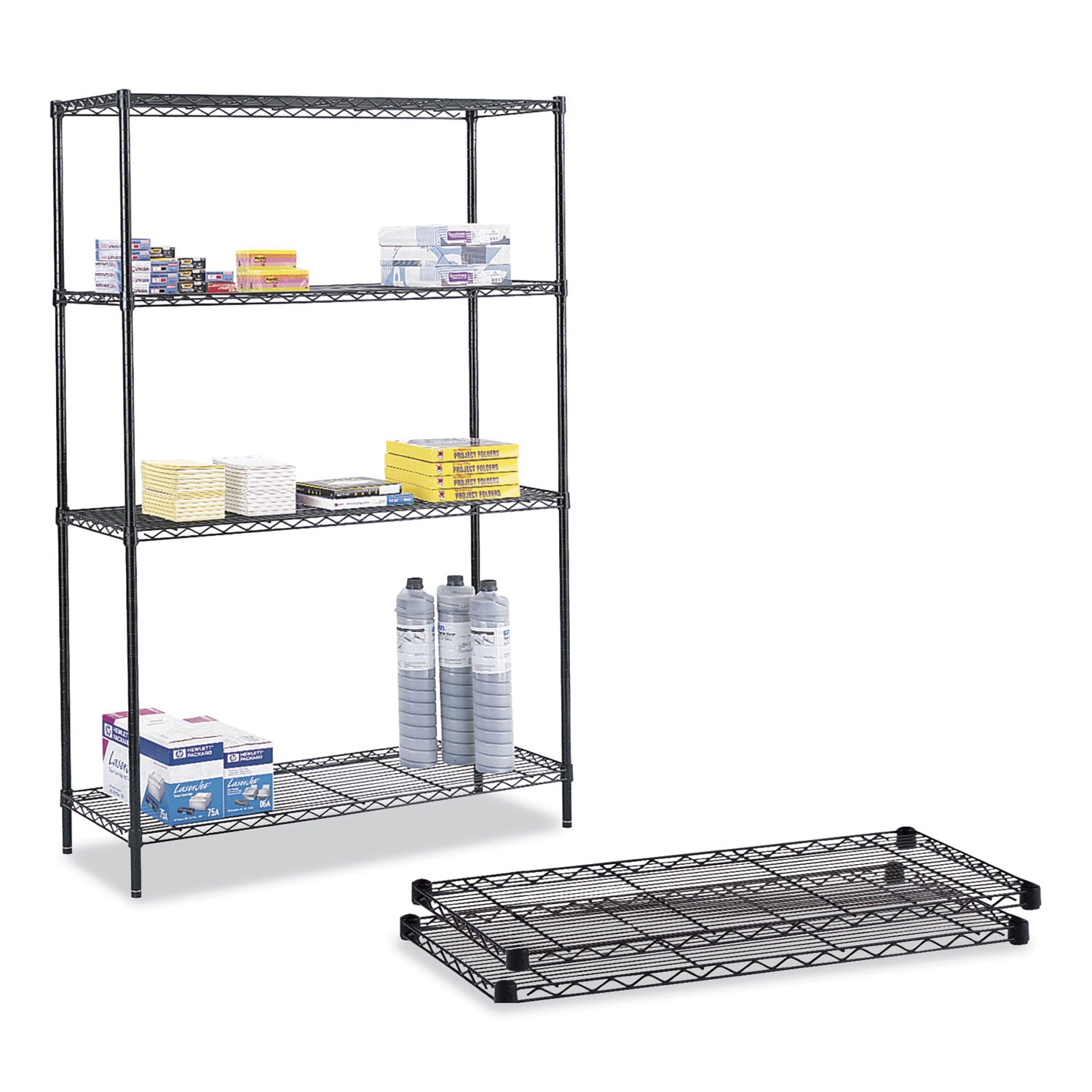 Shelving Comm Wire Shelf 2Pk