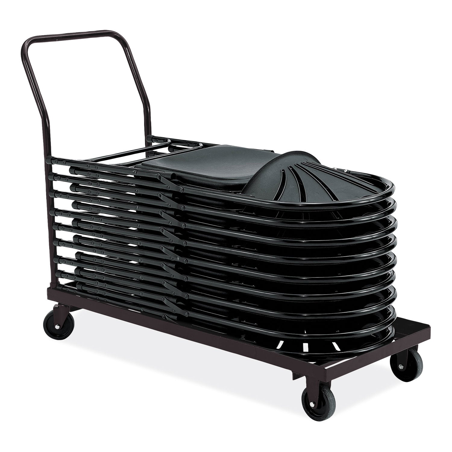 NPS® Dolly for 1100 Series Chairs, Frame Color: Brown