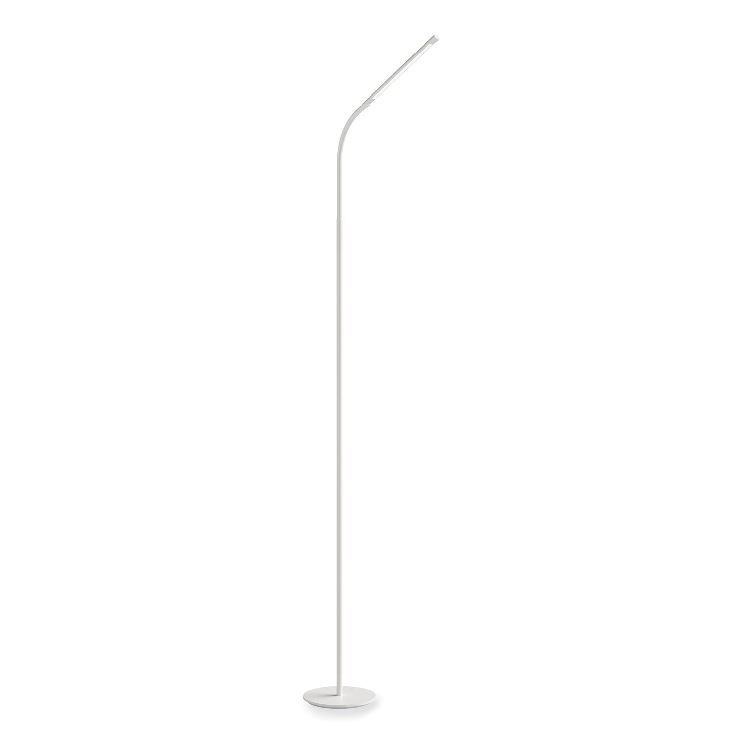Gooseneck Floor Lamp White