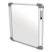 Ghent Dry Erase Board - 28" (2.3 ft) Width x 28" (2.3 ft) Height - Aluminum Frame - 1 Each