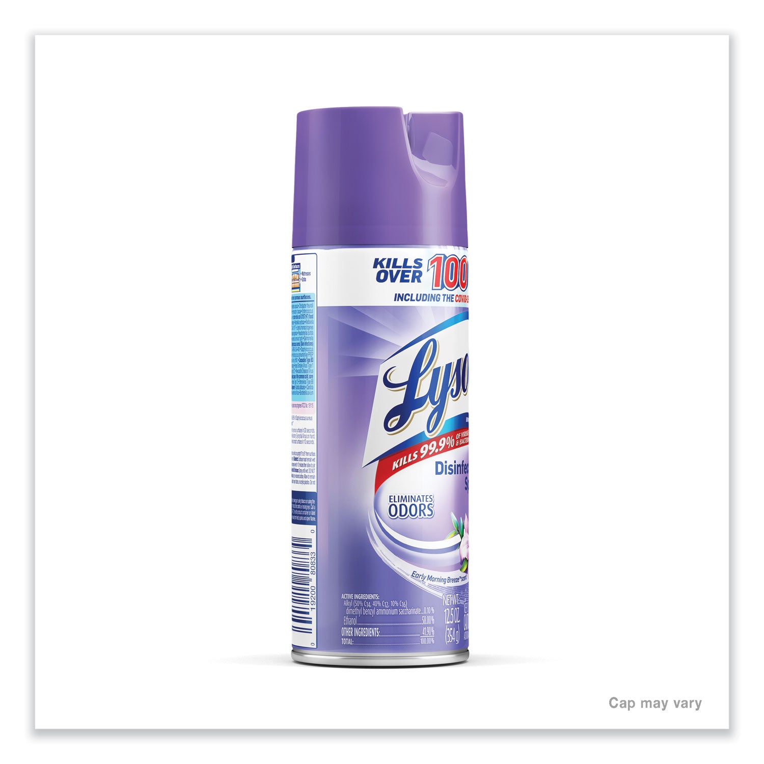Lysol Early Morning Breeze Disinfectant Spray - 12.5 fl oz (0.4 quart) - Early Morning Breeze Scent - Disinfectant - Clear Can - 1 Each