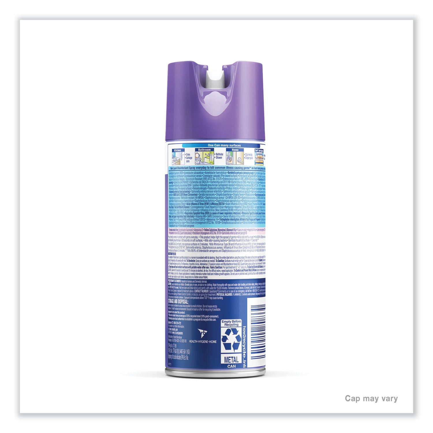 Lysol Early Morning Breeze Disinfectant Spray - 12.5 fl oz (0.4 quart) - Early Morning Breeze Scent - Disinfectant - Clear Can - 1 Each