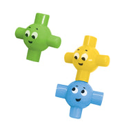 Flexi Baby Connects, 12 pcs - Bright and Fun Linking Toys for Babies and Toddlers, Sensory Engagement