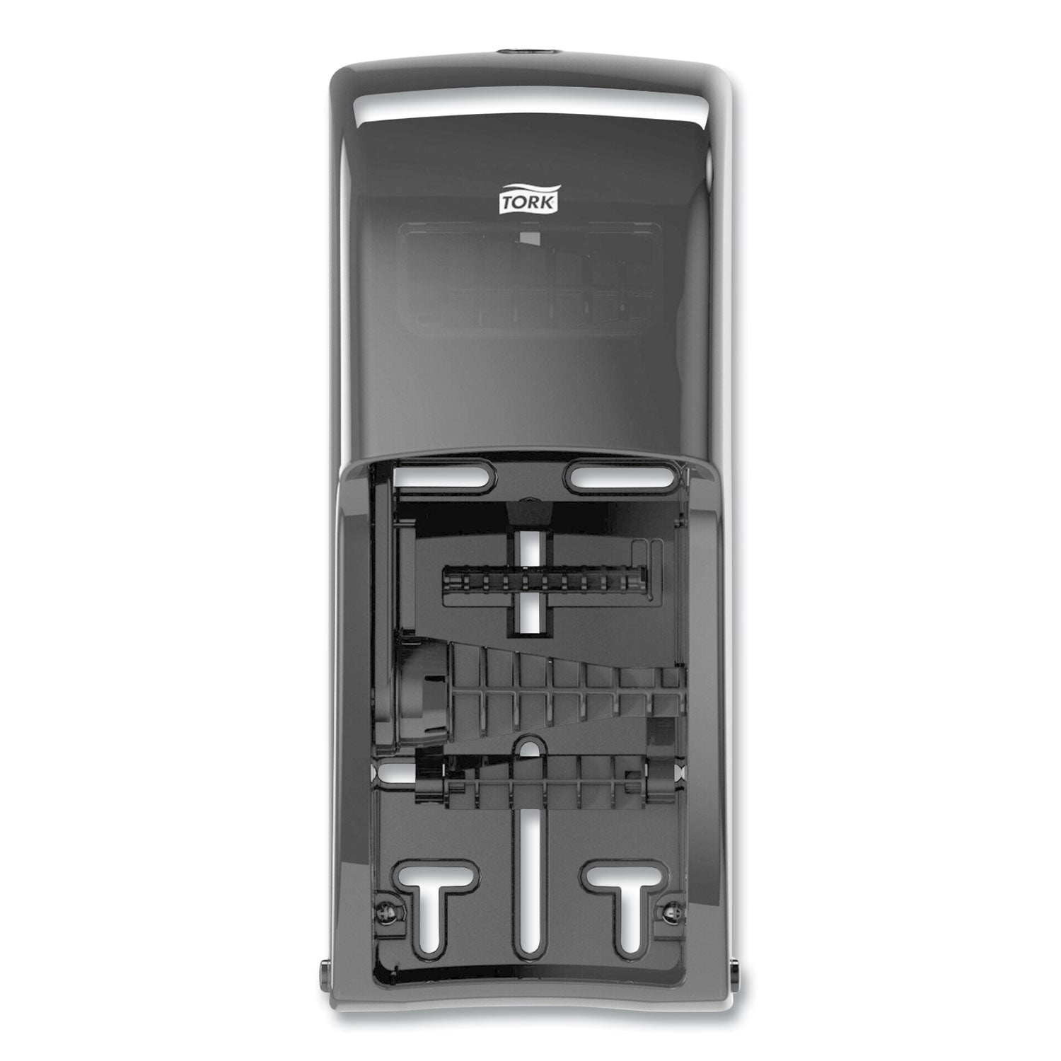 Elevation High Capacity Bath Tissue Dispenser, 6.3 X 6.46 X 14.2, Black