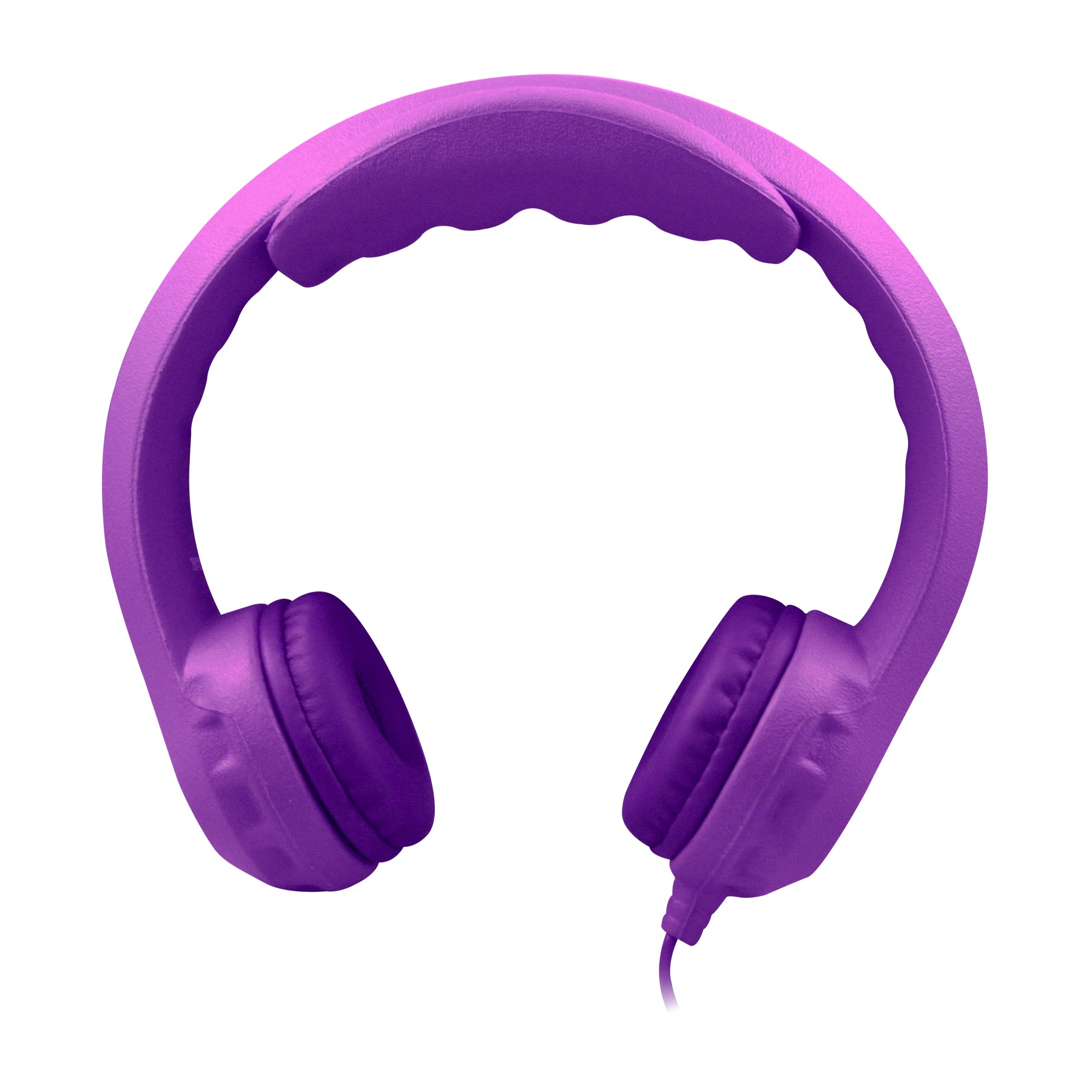 Flex-Phones Single Construction Foam Headphones - Purple