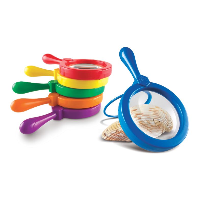Primary Science®Jumbo Magnifiers, Set of 6 (without stand)