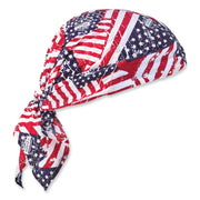 Ergodyne 6710CT Evaporative Cooling Bandana Triangle Hat - Polyvinyl Alcohol (PVA)