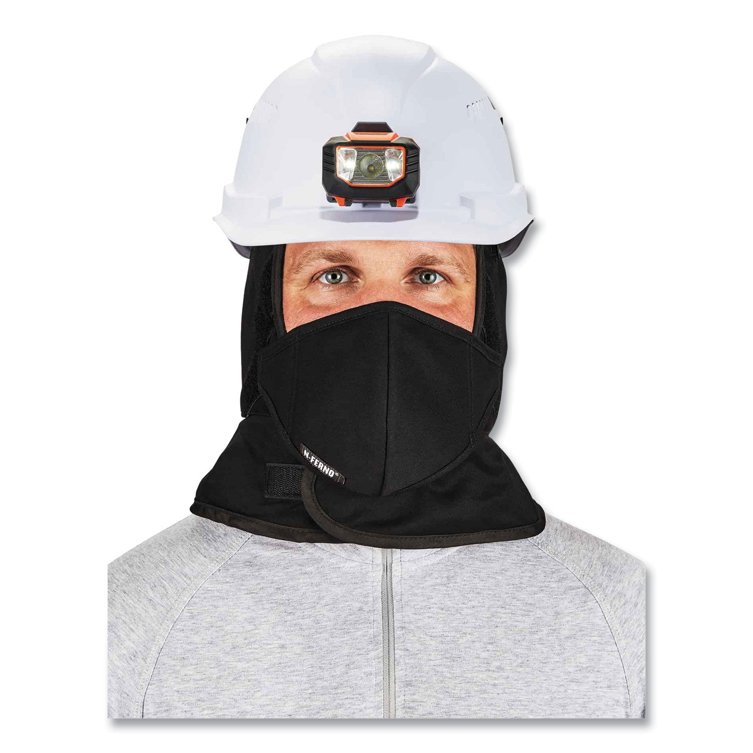 Polyester, Fleece, Foam, Elastic, Cotton - Black