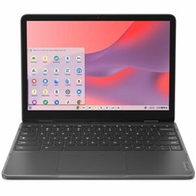 Lenovo 500e Yoga Chromebook Gen 4 82W40038US 12.2&amp;quot; Touchscreen Convertible 2 in 1 Chromebook - WUXGA - 60 Hz - Intel N-Series N100 - 4 GB - 32 GB Flash Memory - English Keyboard - Graphite Gray