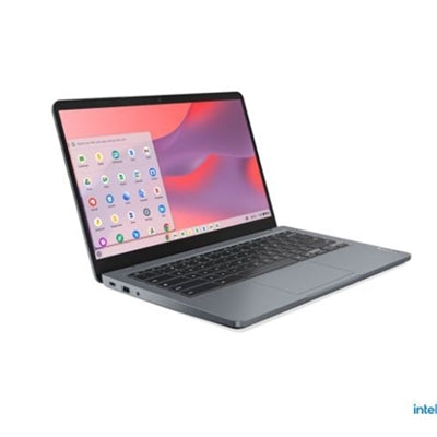Lenovo - 14e Chromebook Gen 3 14.0" Touch Screen Intel Processor N100 4GB Memory 32GB Storage ChromeOS 82W6000AUS - Gray