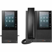 Poly CCX 505 IP Phone - Corded - Corded/Cordless - Wi-Fi, Bluetooth - Desktop, Wall Mountable - Black