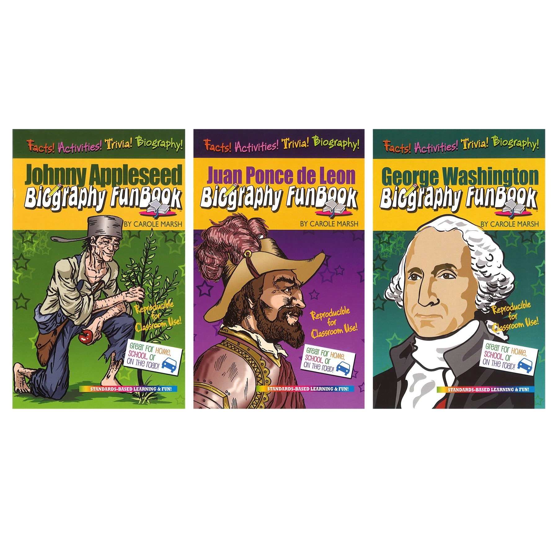 Presidents, Explorers and Inventions Set - Set of 13 Books