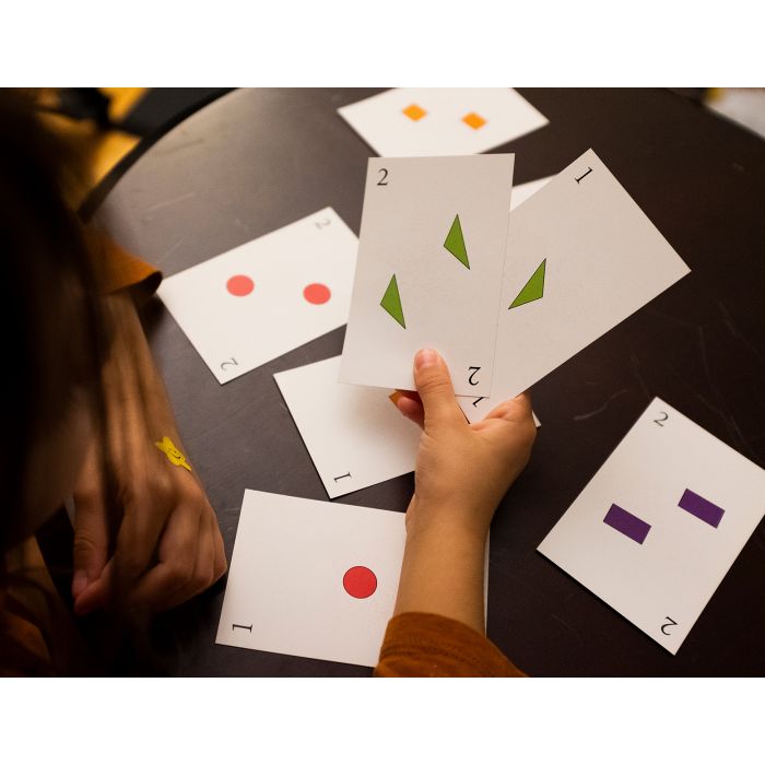 Shape Card Game Classroom Kit - English