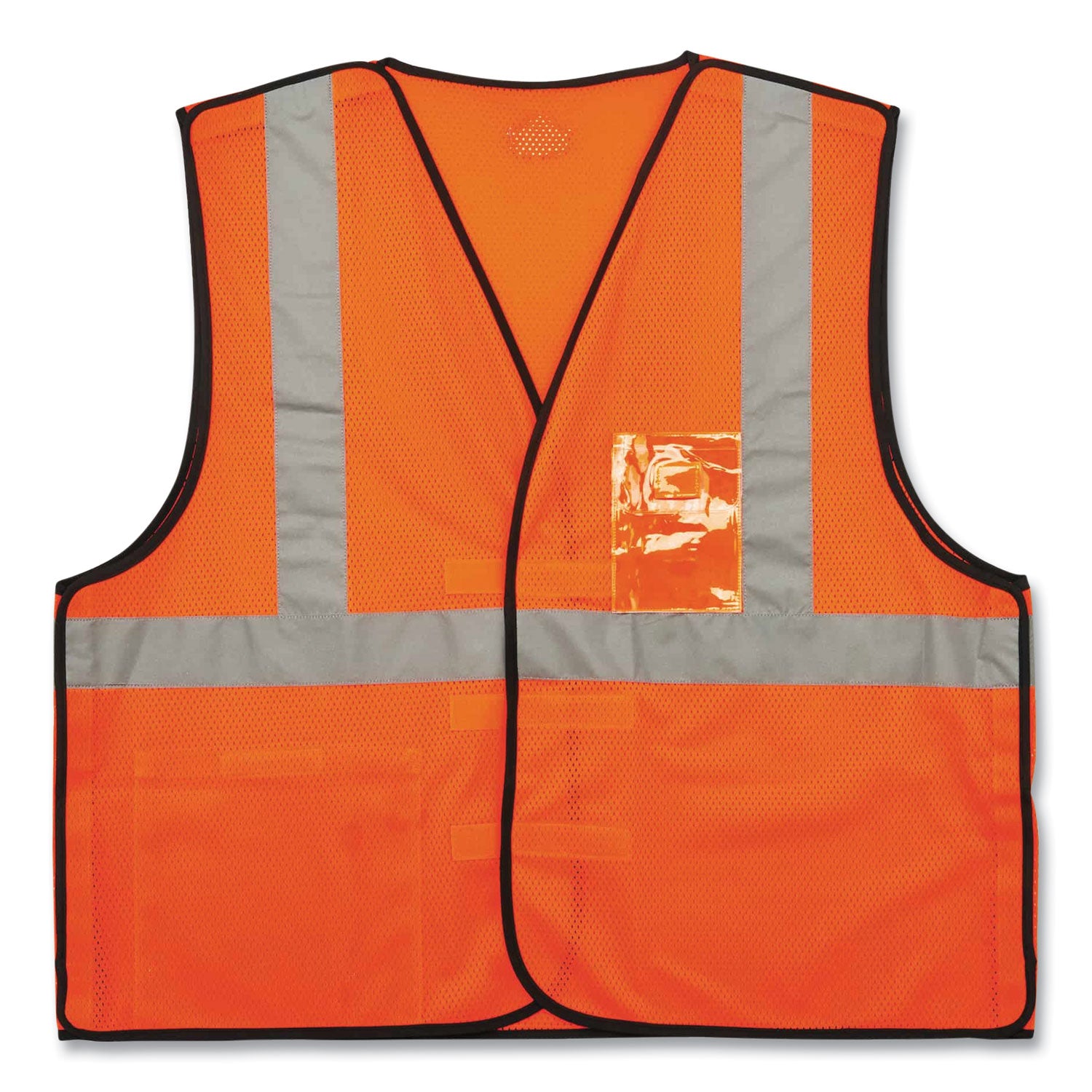 Ergodyne GloWear Type R C2 Breakaway Mesh Safety Vest, Small/Medium, Orange, Reflective, Pocket, Badge Holder, Lightweight, Breathable, Hook & Loop Closure, 1 Each