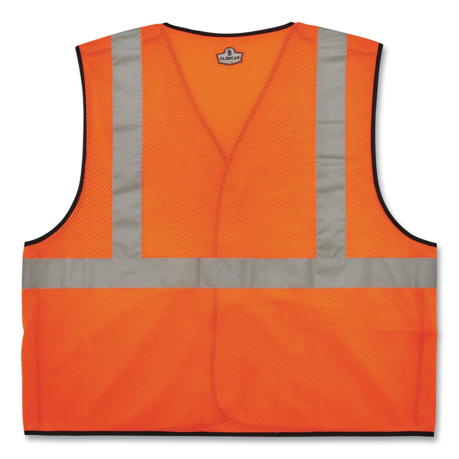 Ergodyne GloWear Type R C2 Breakaway Mesh Safety Vest, 2XL/3XL, Orange, Reflective, Pocket, Badge Holder, Lightweight, Breathable, Hook & Loop Closure, 1 Each