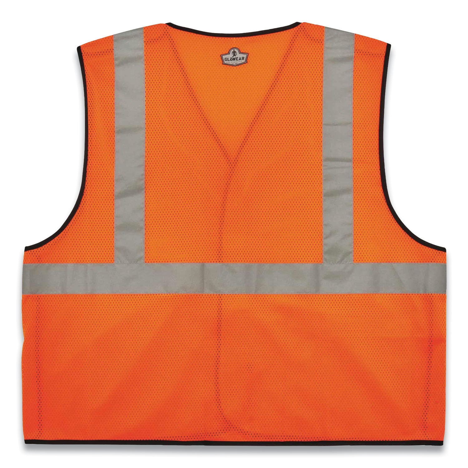 Ergodyne GloWear Type R C2 Breakaway Mesh Safety Vest, Small/Medium, Orange, Reflective, Pocket, Badge Holder, Lightweight, Breathable, Hook & Loop Closure, 1 Each