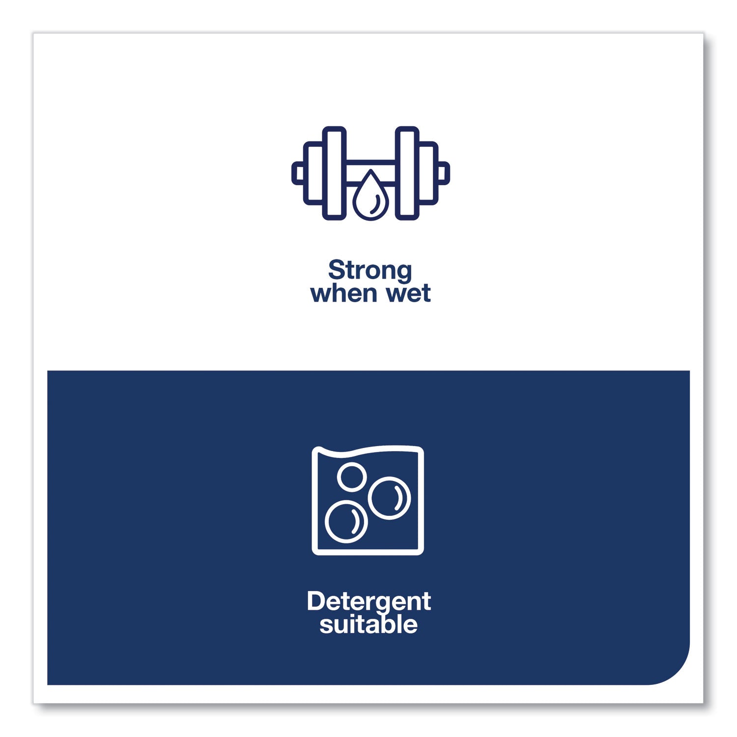 Foodservice Cloth, 13 x 24, Blue, 150/Carton