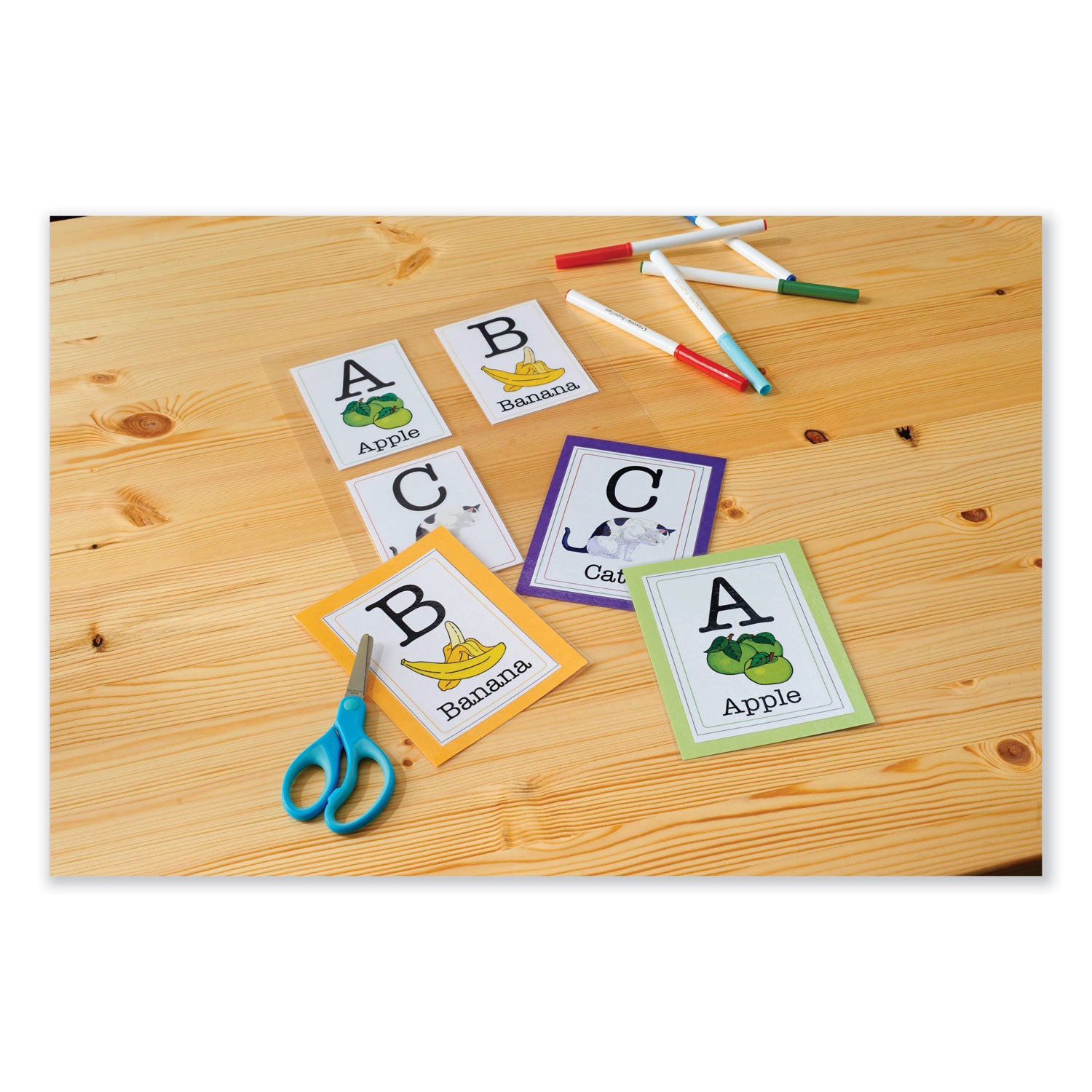 Support 4" x 2.80" Media - Horizontal - Clear - 25 / Pack