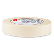 Highland Economy Masking Tape - 60 yd Length x 2" Width x 4.4 mil Thickness - 3" Core - Cream - Rubber Backing - For Labeling, Bundling, Mounting, Wrapping, Holding - 6 / Pack