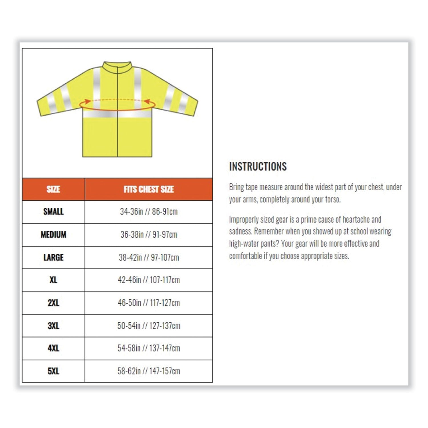 Ergodyne GloWear 8386 Type R Class 3 Outer Shell Jacket, Medium, Lime, 300D Oxford Polyester, Zipper Closure, Reflective, Inset Hood, Multiple Pockets, 1 Each
