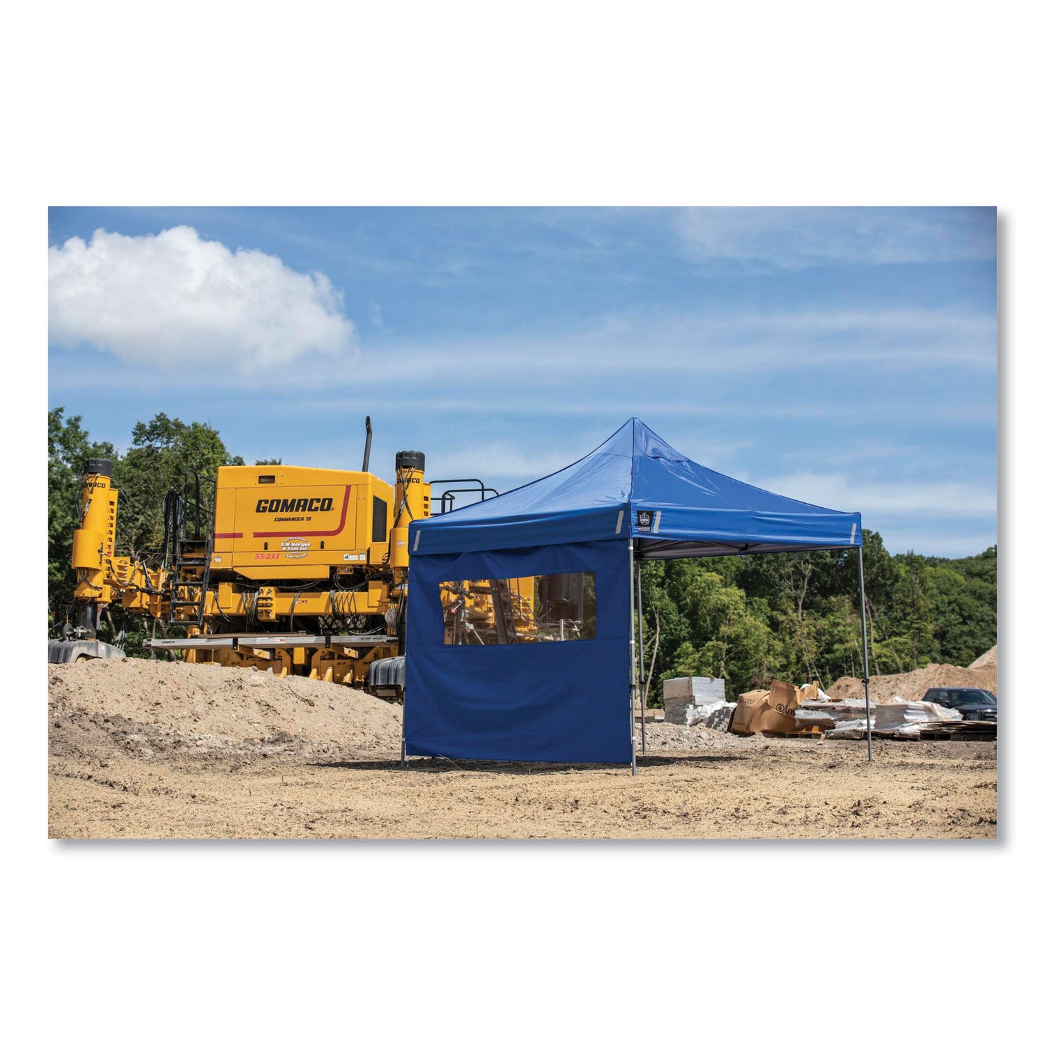 Ergodyne Shax 6000C Replacement Pop-Up Tent Canopy, Blue, 1 Each