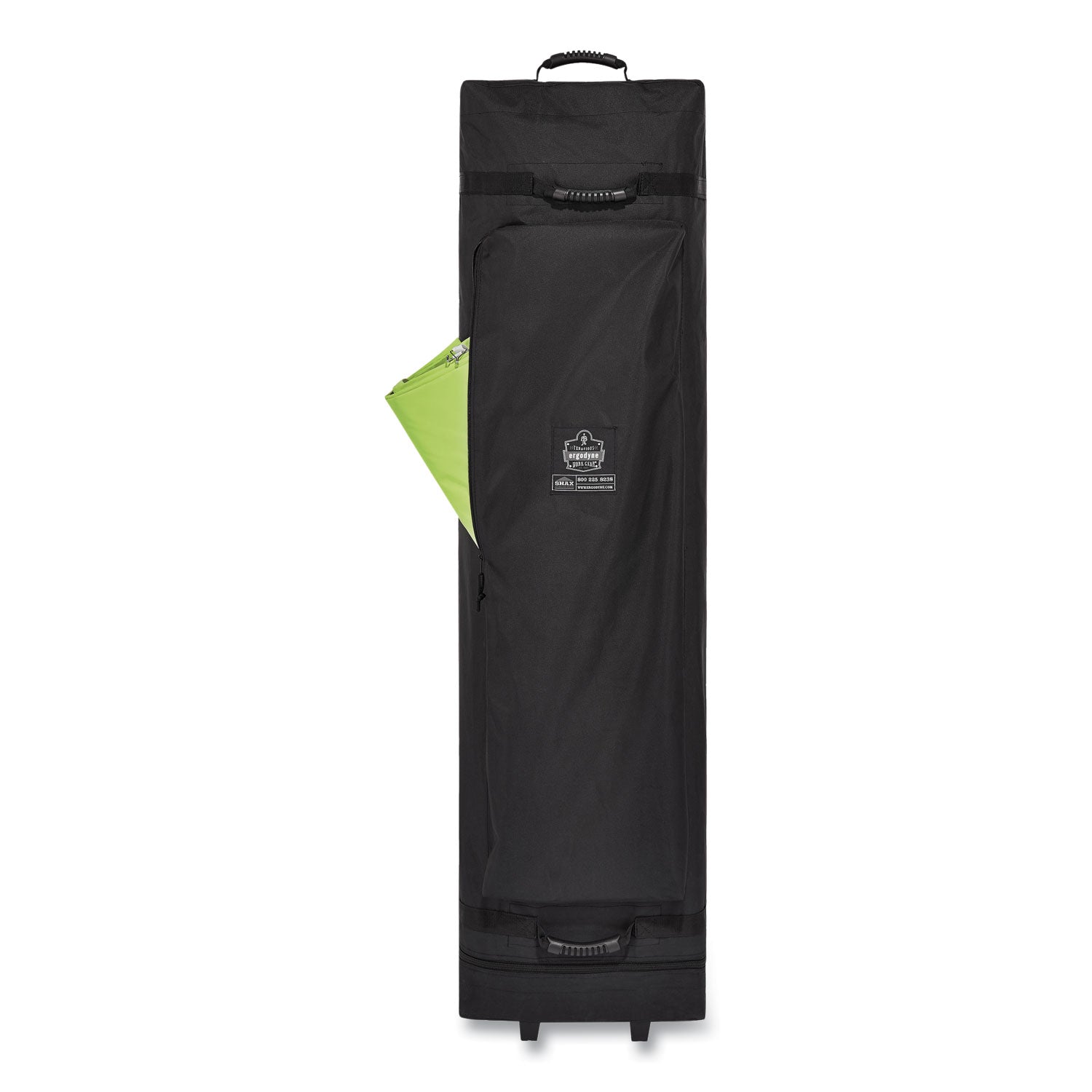 18" Length x 12" Width - Black - 600D Polyester, Nylon - Tent - 1 Each