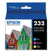 T232520S (T232) Claria Ink, 165 Page-Yield, Cyan/Magenta/Yellow