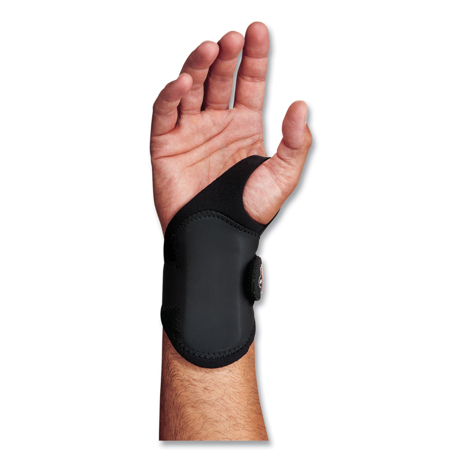 Ergodyne ProFlex 4020 Wrist Support, Black, Neoprene, Large/XL, Left Handed, 1 Each