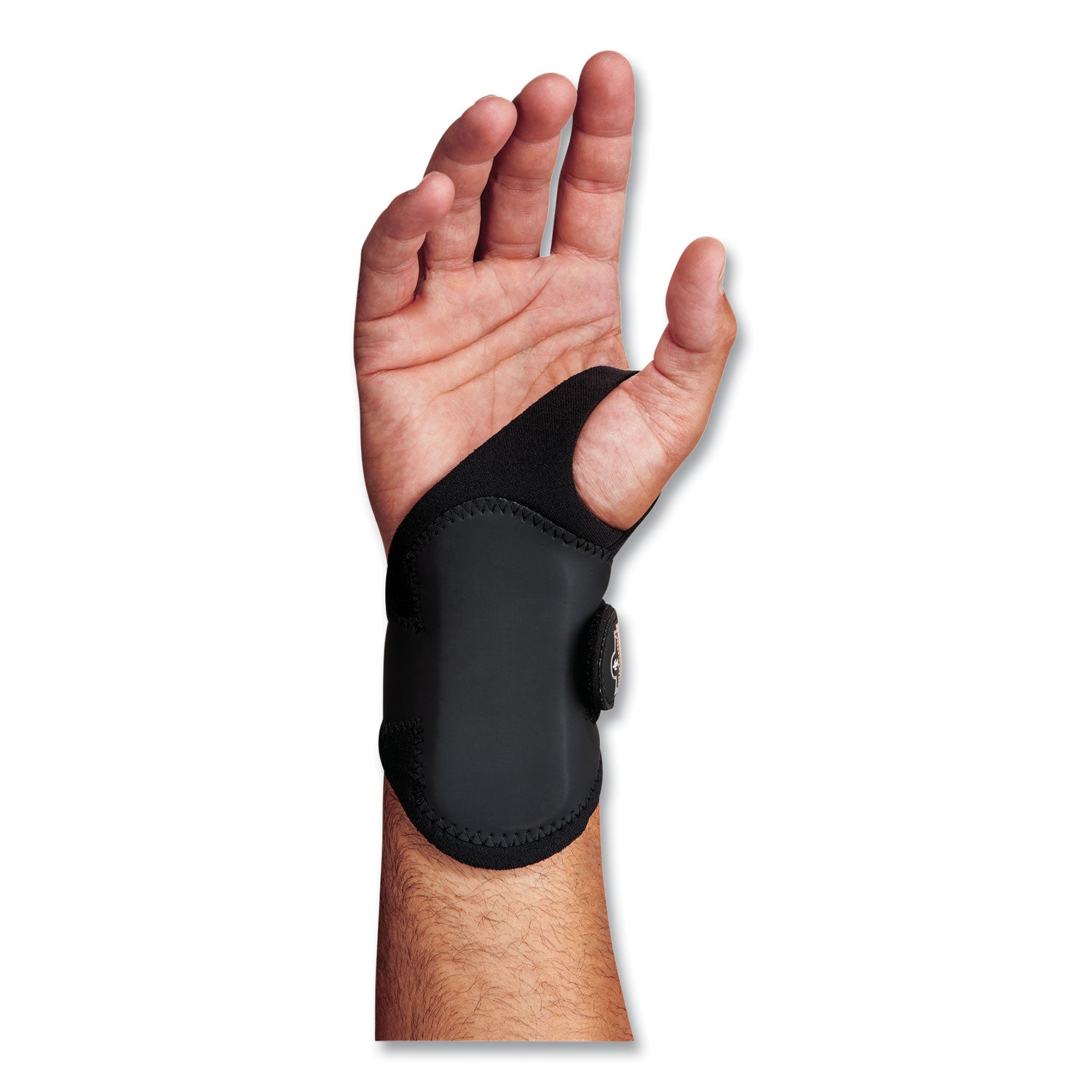 Ergodyne ProFlex 4020 Wrist Support, Medium, Left Hand, Black Neoprene, 1 Each