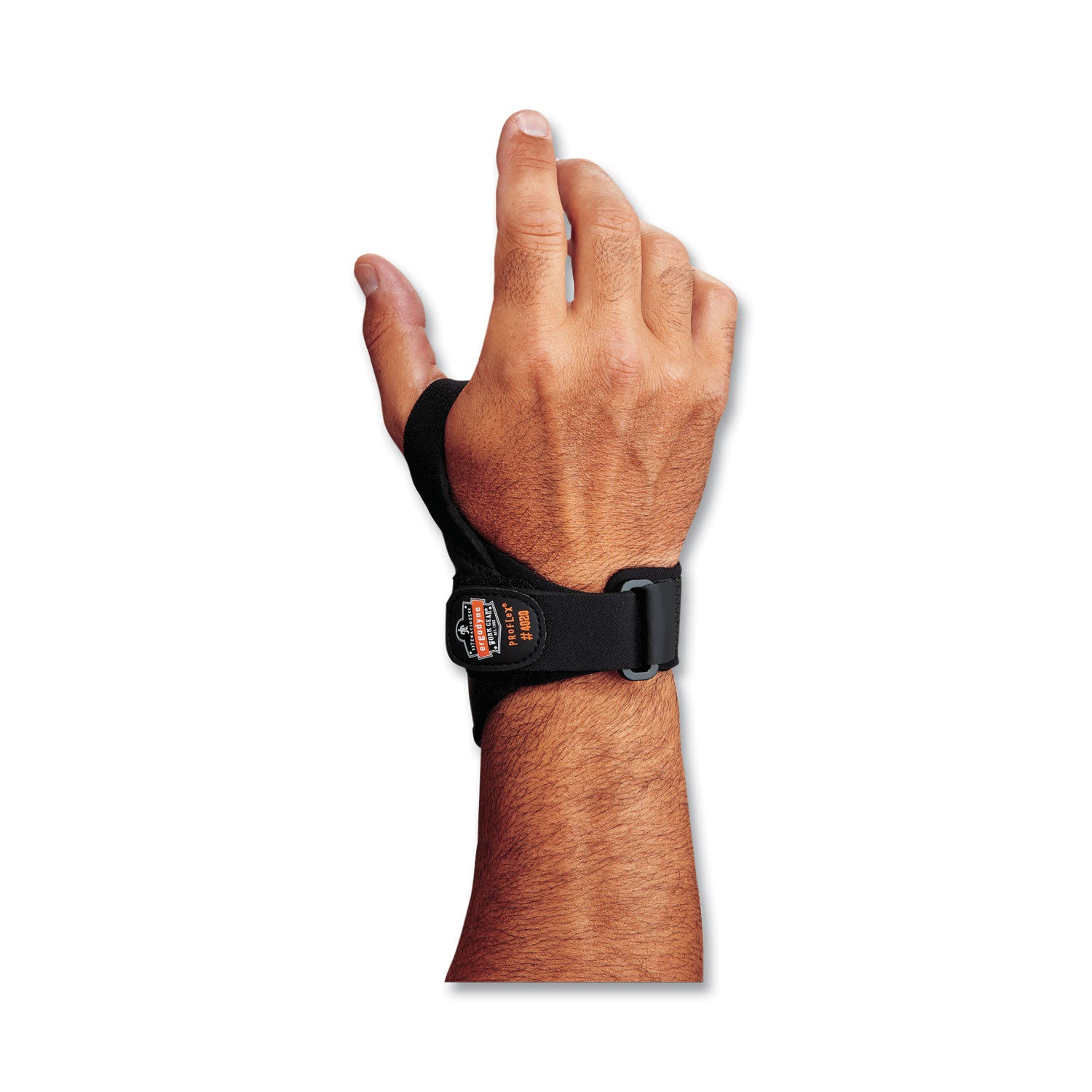 Ergodyne ProFlex 4020 Wrist Support, Black, Neoprene, Right Hand, XXL, 1 Each