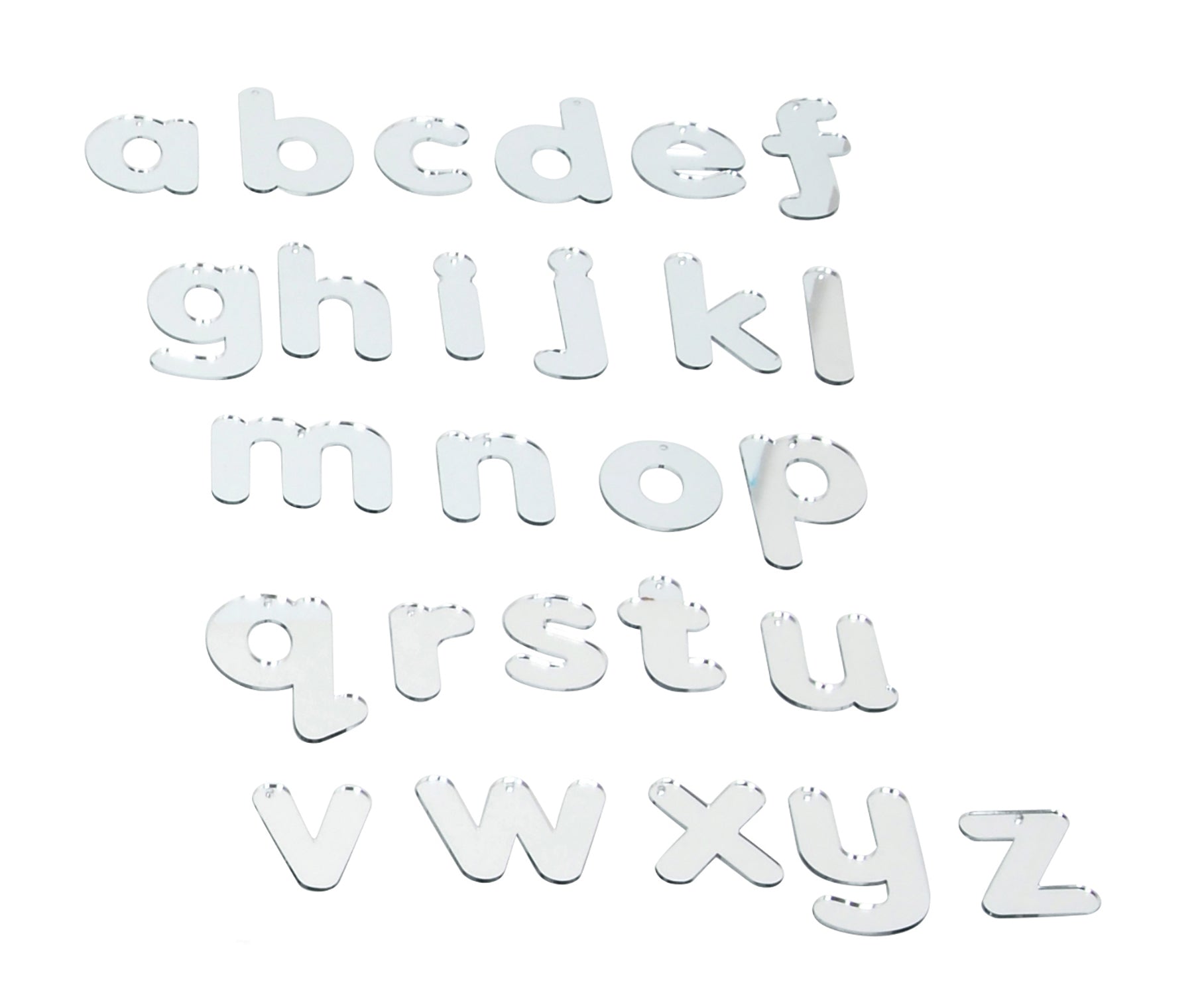 Mirror Letters - Small - Set of 26- Lowercase - Set of 26