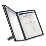 5 Panels - Support Letter 8.50" x 11" Media - Rugged, Anti-glare - Black - 3.2" Height x 10.2" Width x 13" Depth - 1 Each