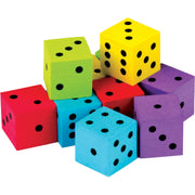 Foam Colorful Dice