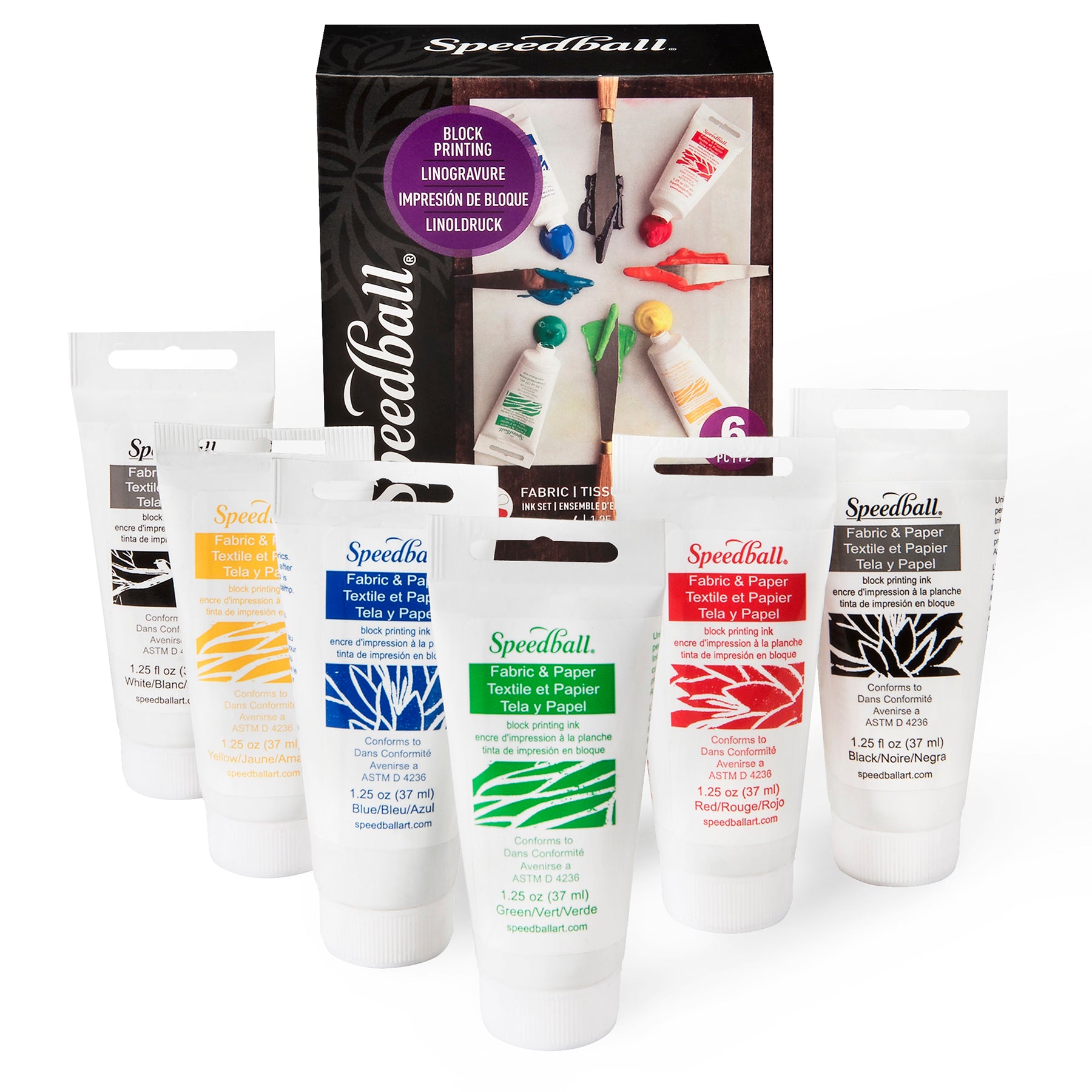 Speedball® Block Printing Kit for Fabric & Paper